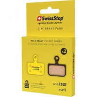 BremsbeläGe Swissstop BremsbeläGe Disc 35 Rs 35 Red - Leise Scheibenbremsbelä...