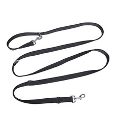 Nylon Dog Leash - Adjustable Heavy Duty Training Lead, 3m Hands Free Strong L...