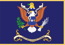 Rectangle Flags - 39th Infantry Regiment - WITH A MILITARY COURAGE WORTHY OF
