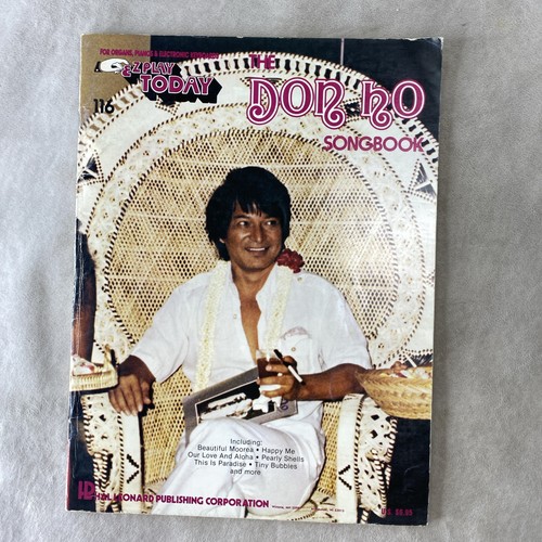 EZ Play Today Hal Leonard Publishing Organ Piano Keyboard #116 Don Ho Songbook