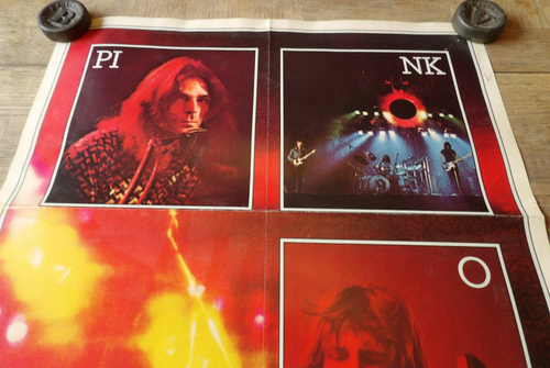 2 Vintage 1970er Pink Floyd Dark Side of the Moon Album Poster 30"x20" Poster - Bild 11 von 18