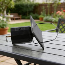 Motore eolico ad energia solare per campanelli eolici sospesi con movimento rota