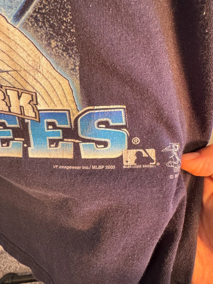 Camiseta grande vintage de los New York Yankees 2003 Roger Clemens Foto 3 de 4