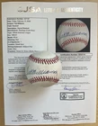 BEAUTY! JSA TED WILLIAMS signed autograph baseball MLB RAWLINGS PSA Red Sox LOOK