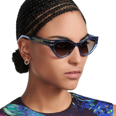 NEW! Dior Women's Blue Sunglasses DiorSignature B7I 30F2