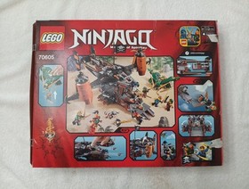 Ninjago LEGO 70605 Misfortune's Keep Box Manual 1 Sealed Bag (incomplete) No Fig