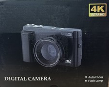 Digital Camera,Oiadek 4K 48MP Autofocus Vlogging Camera Brand New Sealed 