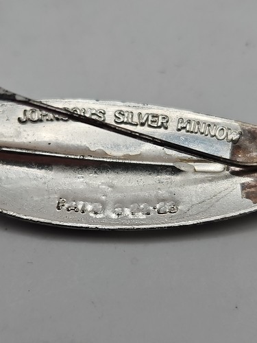 Antique Fishing Lure, Johnson Weedless Spoon, Silver Minnow Number 10105 Vintage - Picture 9 of 13