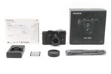 In Box   TOP MINT  Fujifilm X Series X10 12.0MP Digital Camera Black From JAPAN