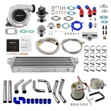Turbo Intercooleroil Lines Starter Setup Kit For T3 T4 T04e Turbocharger