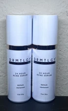 DRMTLGY 24 Hr Acne Serum Repair- Lot Of 2 - Expires 04/2026- Sealed