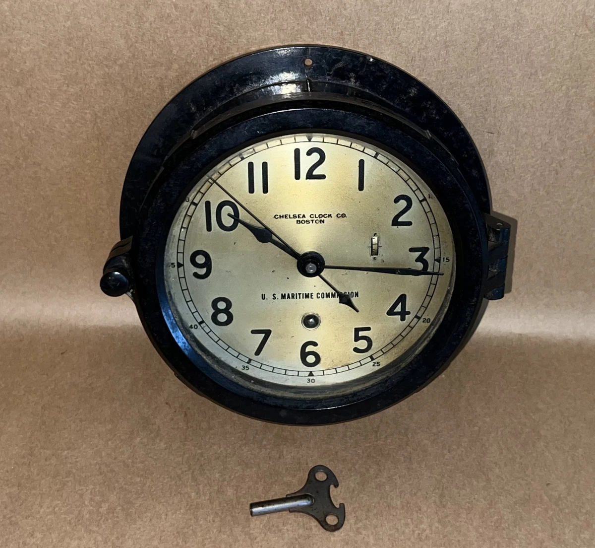 Chelsea Antique Original WWII Antique Maritime Clocks for sale | eBay