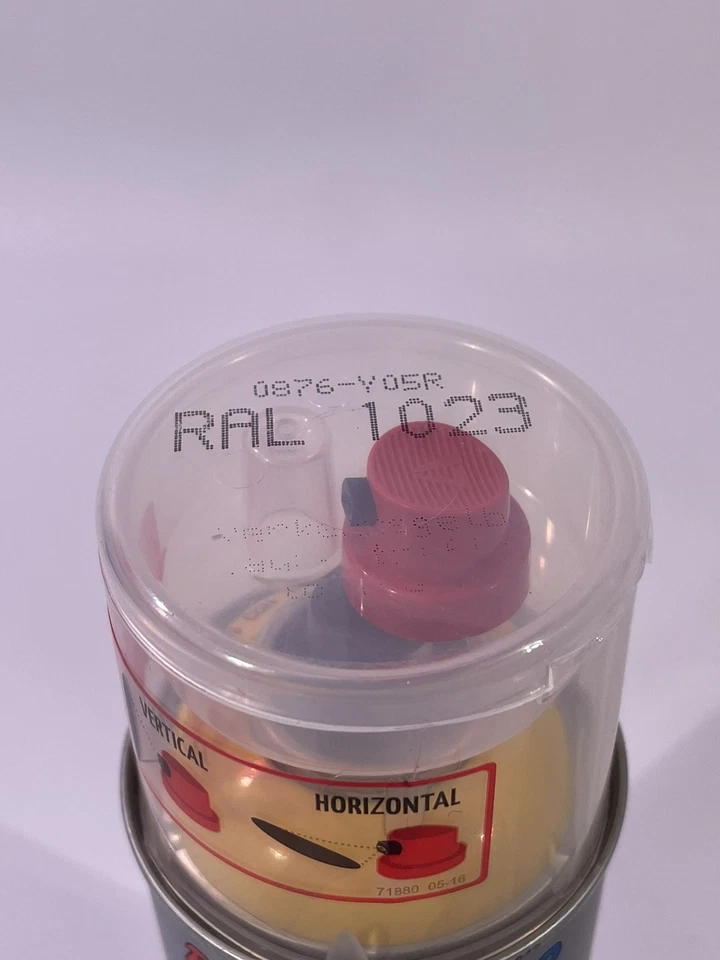 DUPLI COLOR RAL Lack 522956 Gelb Glanz RAL 1023 Spraydose 400ml Sprüh Farbe - Bild 2 von 4