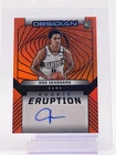 OSO IGHODARO 2024-25 OBSIDIAN ROOKIE ERUPTION ROOKIE AUTO ORANGE 1/99 Q6084