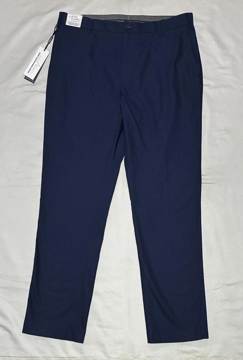 Pantaloni Eleganti Hart Schaffner Marx Beige In Lana Leggera &ndash; Taglia 48 Regular, Vestibilit&agrave; New York Fit, Da Orlare