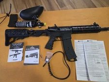 Tippman TMC Paintball Marker Original Stock HPA Tanks with Extras