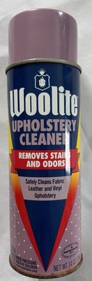 Vintage Woolite Upholstery Cleaner 1992 Purple Polka Dot Movie Prop, Used