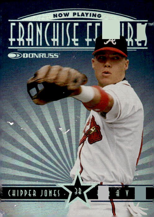1997 Donruss #6 Chipper Jones / Todd Walker Franchise Features #/3000