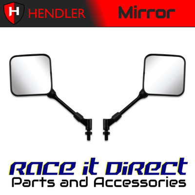 Spiegel für Suzuki DR 650 SE E / Start 1996-2010 Paar langer Vorbau Hendler