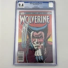 Wolverine Limited Series #1 CGC 9.4 Marvel Comics 1982 Newsstand Frank Miller