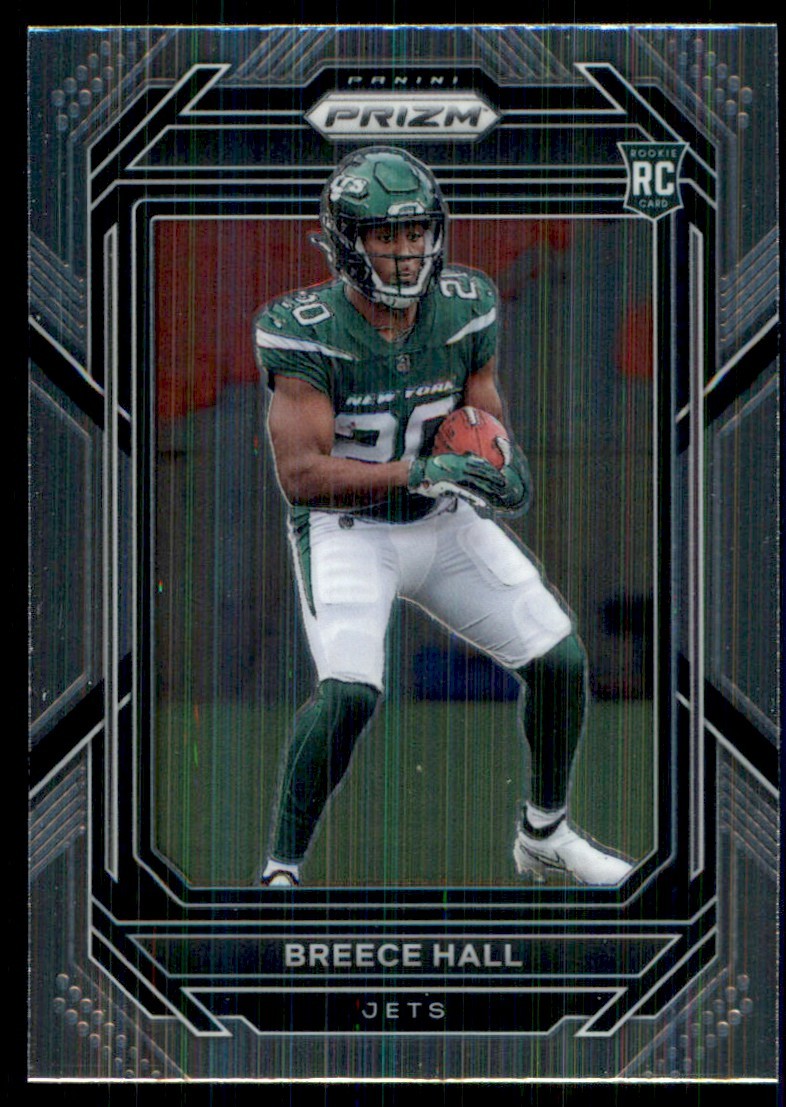 2022 Panini Prizm Breece Hall RC Iowa State Cyclones #317