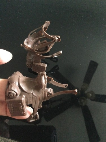 2 Vintage Toy Horse Saddles - Picture 3 of 3