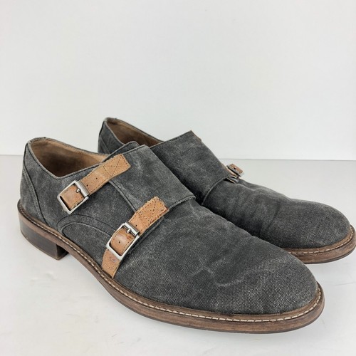 Donald J Pliner Men’s Shoe Zande Wa Double Monk Strap Men Shoe Blue