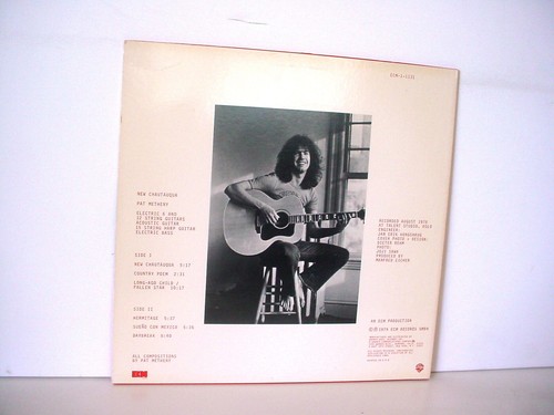 PAT METHENY New Chautauqua Original PROMO LP from 1979 ECM 1-1131 Promotional - Picture 2 of 4