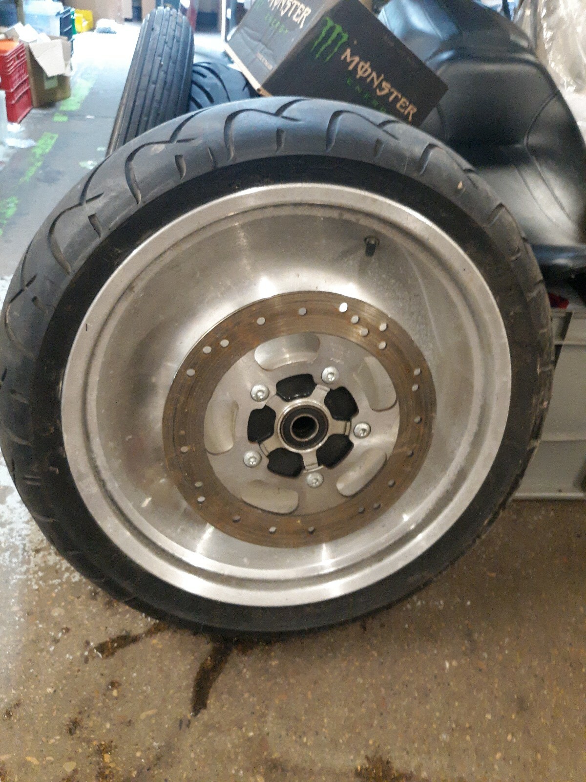 Harley V Rod Rear Wheel eBay