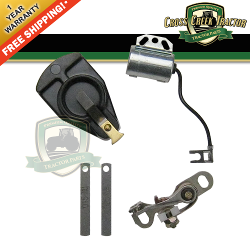 ATK7FFR Ignition Tune Up Kit Points Condenser Rotor fits Ford 8N NAA