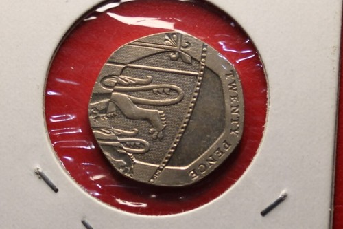UNITED KINGDOM 2008 UNDATED 20 P MULE NEW SHEILD REVERSE WITH EARLIER OBVERSE - Picture 8 of 10