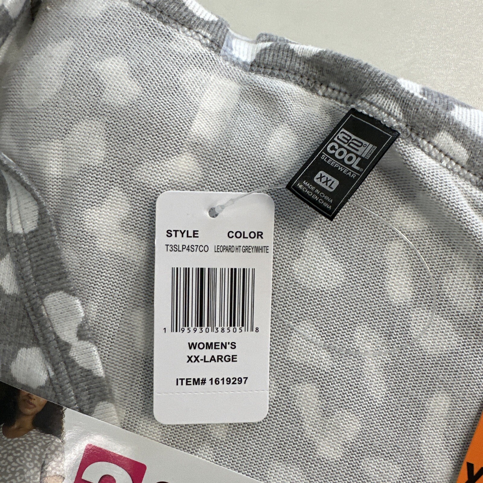 32 Cool 3Piece Womens Soft & Comfy Sleep Set XXL 2XLARGE 20 NEW Grey