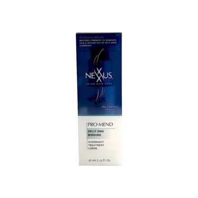 Nexxus Pro Mend Split End Binding Overnight Treatment Creme Targeted 1.9 oz