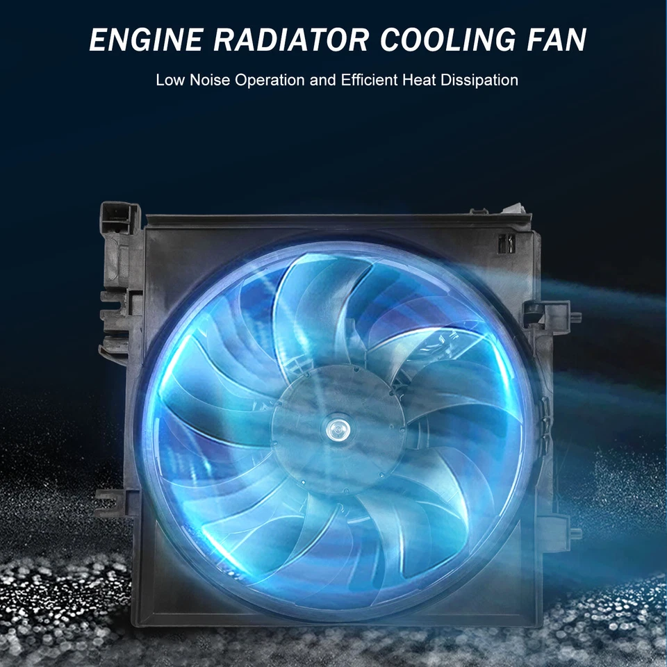 Conjunto de ventilador de refrigeración del radiador para Subaru XV Crosstrek 2013-2015 2,0 L 1995CC H4 Foto 3 de 4