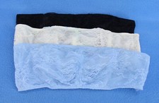 Out From Under Kimchi Blue Unlined Strapless Bralette Bra Lot Sz L C4665