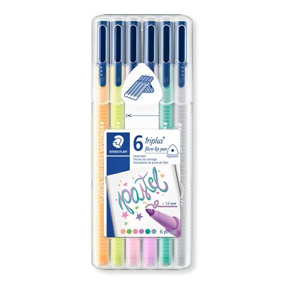 Filzstifte triplus color pastel dreikant stabile eindrucksichere Spitze Linie...