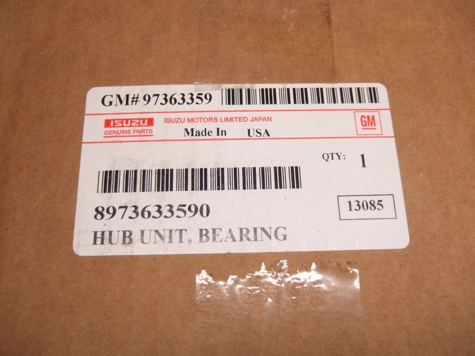 OEM ISUZU Front Hub & Bearing for 02-04 RODEO AXIOM (2WD) 2002 PASSPORT - Image 4 of 4