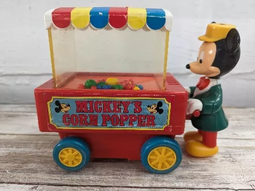 Vintage Mickey s Mouse Corn Popper by Illco Working Read