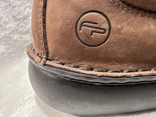 Birkenstock Footprints Brown Nubuck Leather 40 Men 7-7.5 Women 9-9.5 Oxford Shoe - Picture 2 of 15