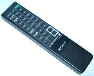 sony music system remote