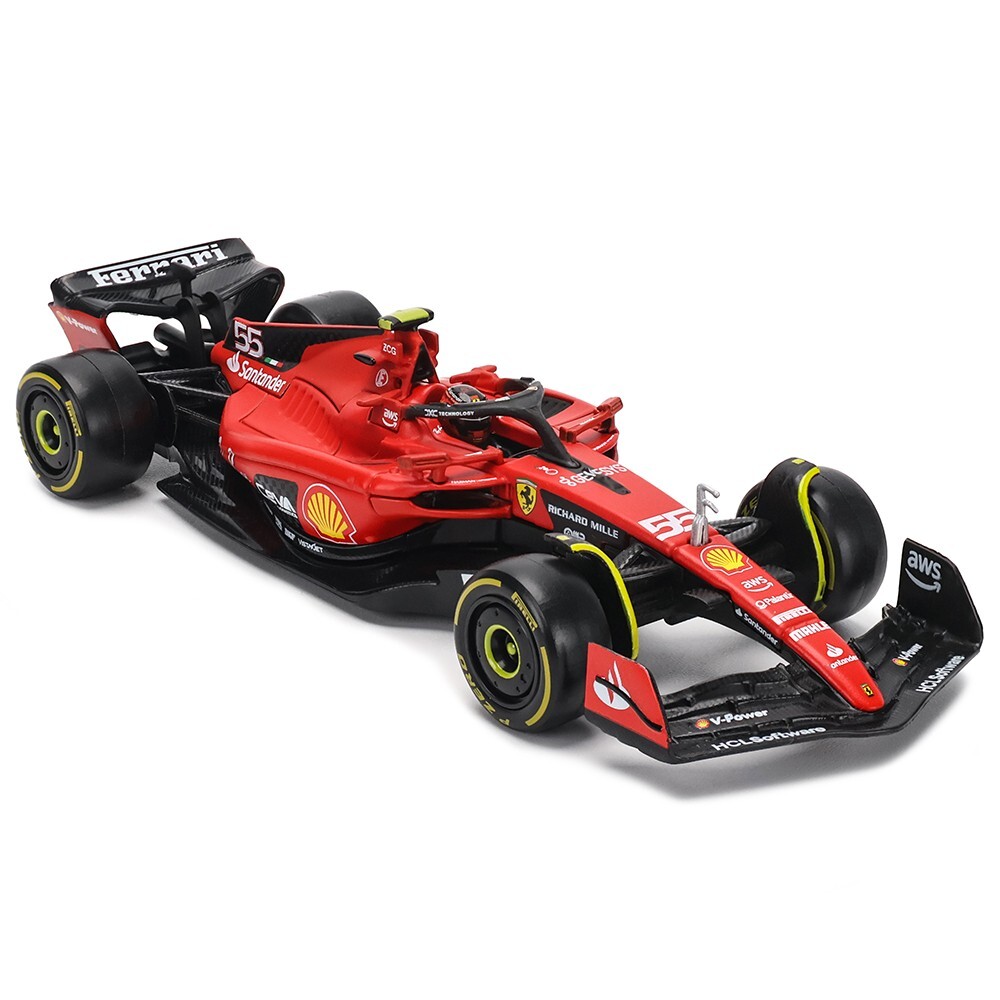 ルックスマート1/18 Ferrari SF-23 Carlos Sainz Ferrari SF-23 Carlos Sainz Monza Grand Prix 2023 1:18