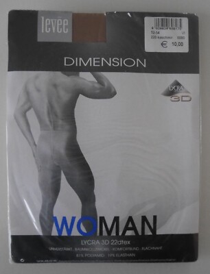 New & Unopened: Levee Women's Men's Tights! Dimension! Size 52-54