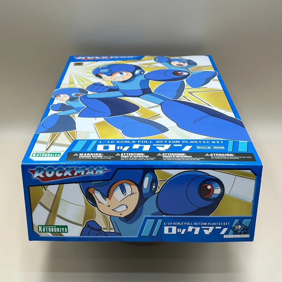 Kotobukiya 1/10 Mega Man Rock Man Full Action Plastic Kit Japan Capcom - Image 3 of 4