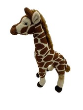 Realistic Giraffe FAO Schwarz Plush 11" Toys are Us Stuffed Animal Zoo Toy