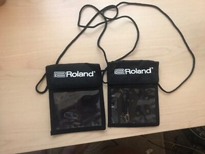 Roland Badge Holder/Lanyard