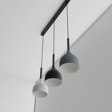 3 Way Pendant Light Kitchen Bar Hanging Retro Ceiling Light Fixture E27 Base UK