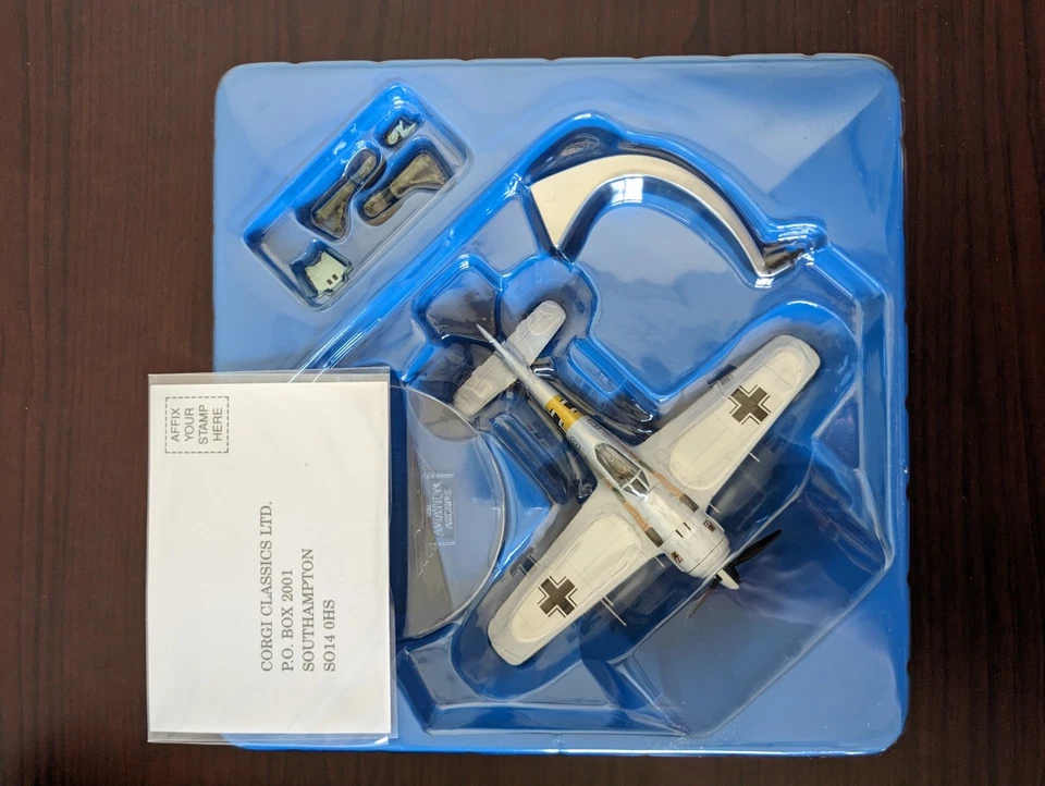 FW190A, "BLANCO 8" 1 JG 54 WALTER NOWOTNY, FRENTE ORIENTAL 1942 - CORGI 34301 1/72 Foto 4 de 4