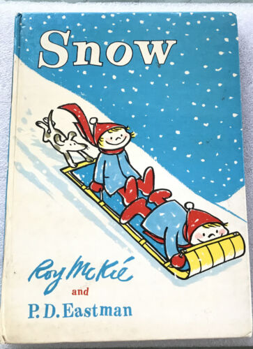The Snow Book Vintage First EDITION HARDCOVER Rare Dr Seuss Of Eastman UK 60s - Picture 1 of 5