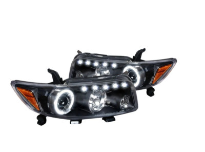 SPEC-D TUNING HALO LED PROJECTOR HEADLIGHTS BLACK COMPATIBLE WITH 2008-2010 SCIO