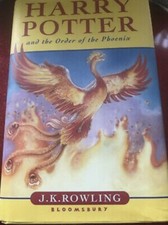 Harry Potter and the Order of Phoenix First British Edition 2003 Hardcover DJ